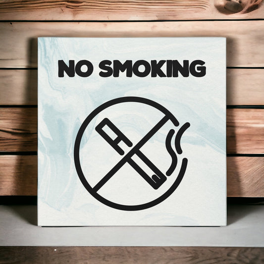 No smoking wall art for homes
