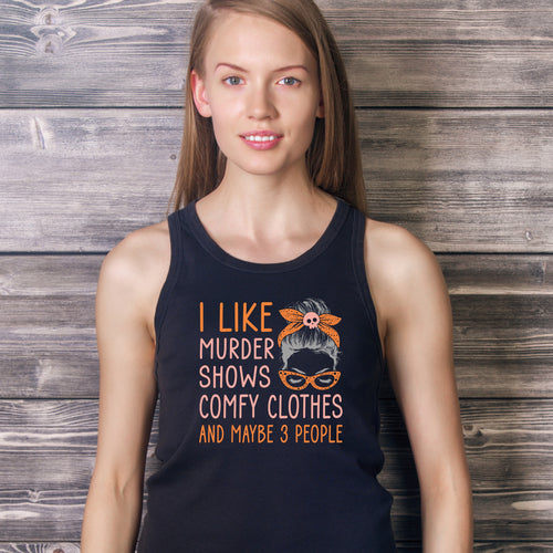 Murder Shows & Comfy Clothes Women's Tank Top