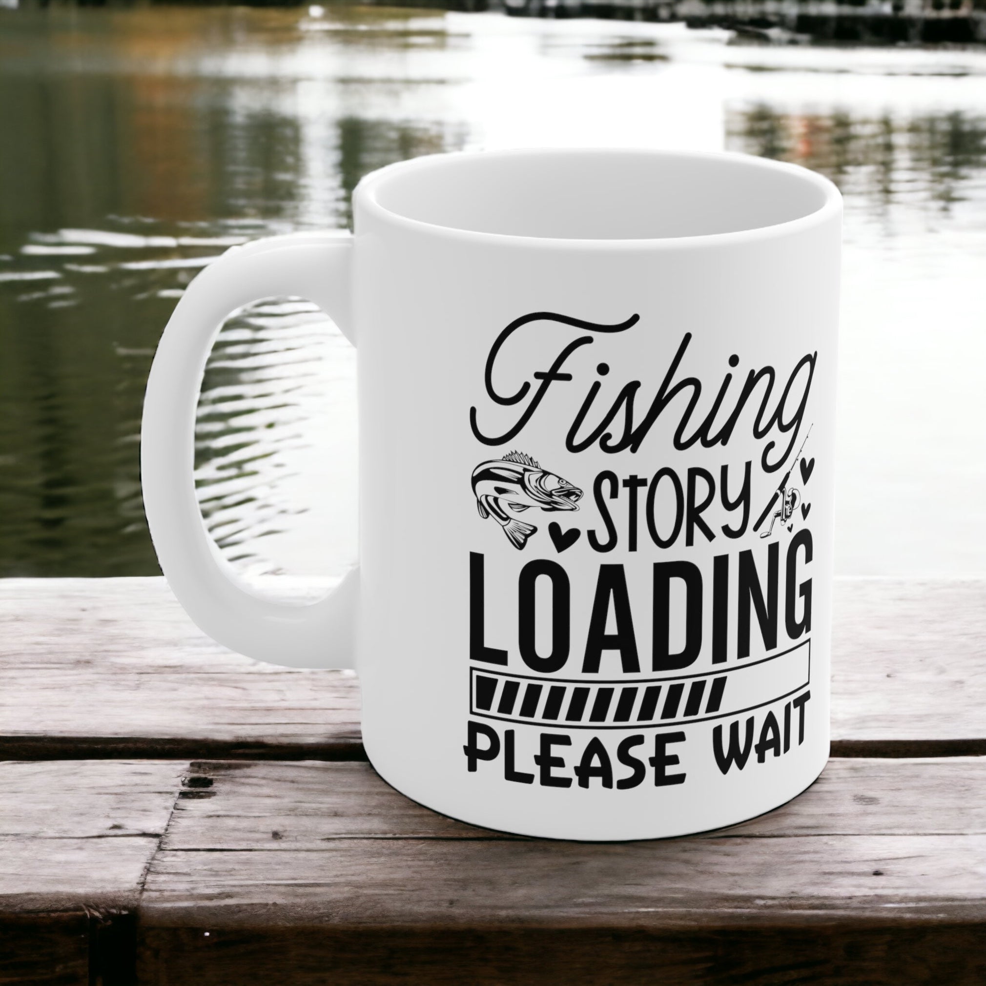 Fishing Story Loading... Coffee Mug