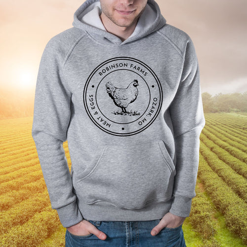 Custom Farm Logo Hoodie