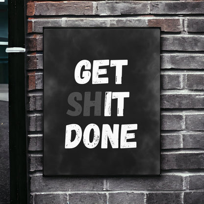 "Get It Done" Wall Art - Weave Got Gifts - Unique Gifts You Won’t Find Anywhere Else!