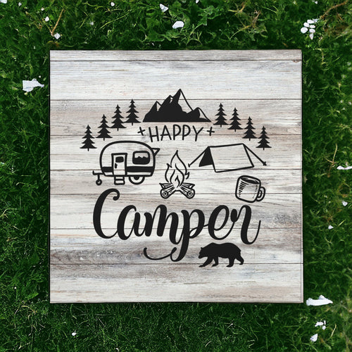 Happy Camper Wall Art