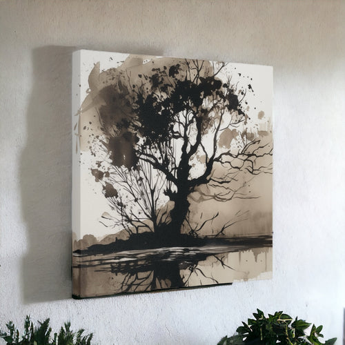 Negative Space Tree Wall Art