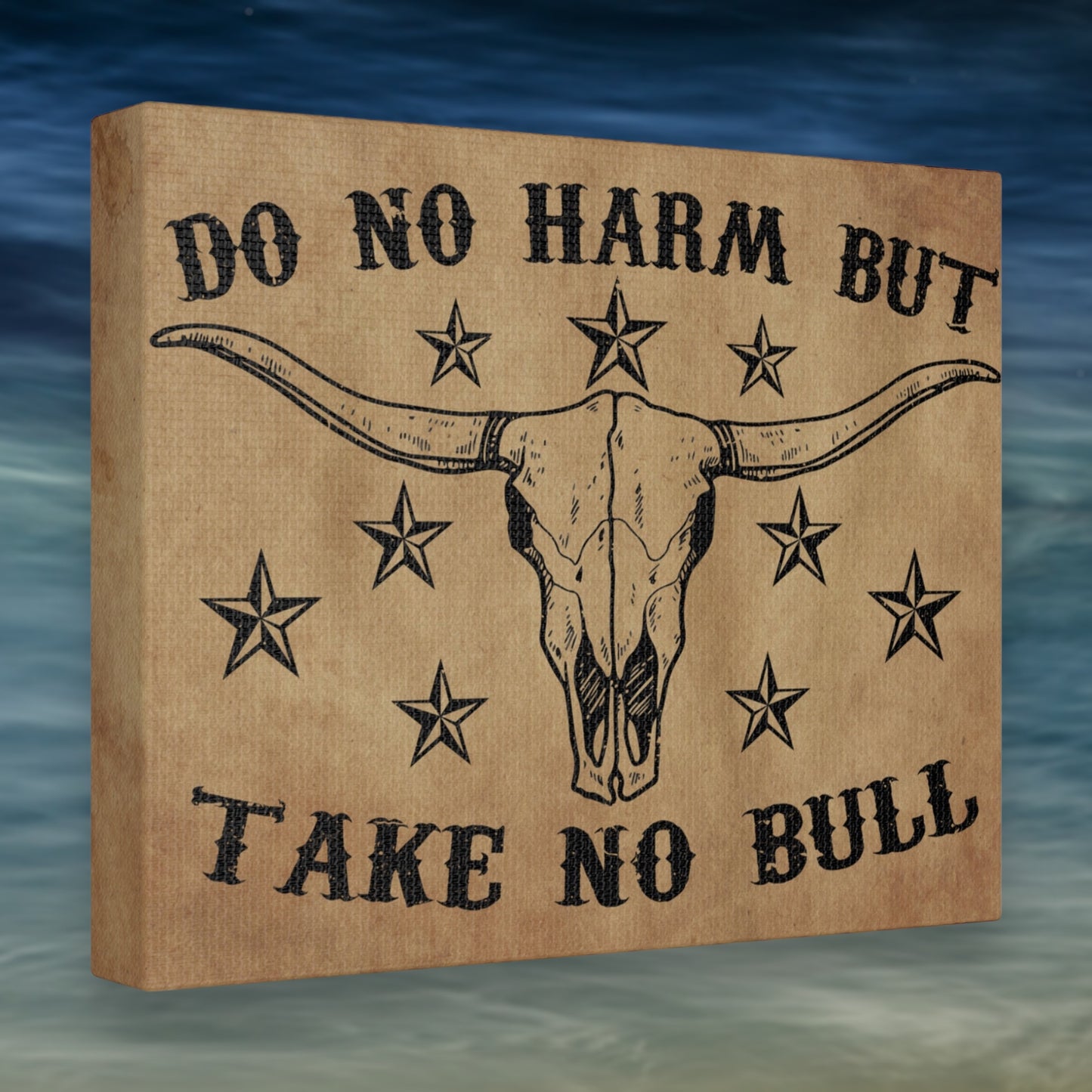 "Do No Harm But Take No Bull" Wall Art - Weave Got Gifts - Unique Gifts You Won’t Find Anywhere Else!