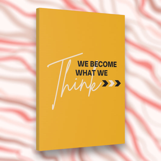 "We Become What We Think" Wall Art - Weave Got Gifts - Unique Gifts You Won’t Find Anywhere Else!