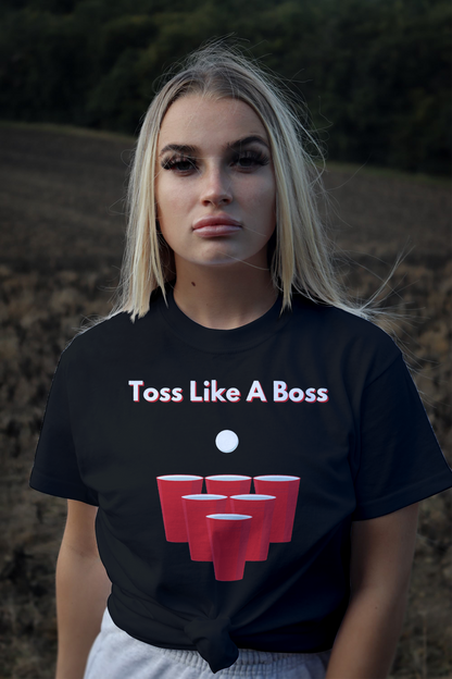 "Toss Like A Boss" T-Shirt - Weave Got Gifts - Unique Gifts You Won’t Find Anywhere Else!