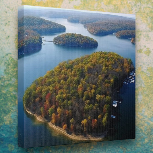 "Lake Of The Ozarks" Photo Canvas Wall Art - Weave Got Gifts - Unique Gifts You Won’t Find Anywhere Else!