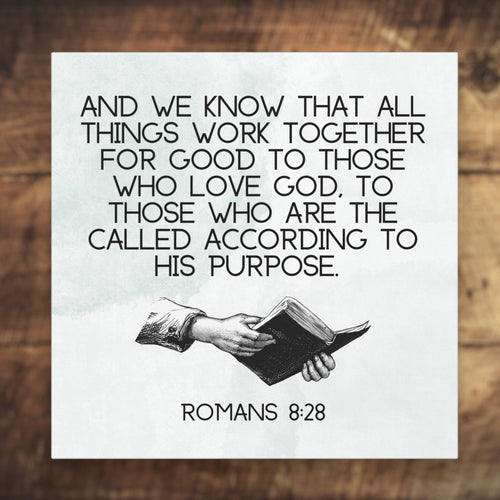 Romans 8:28 Wall Art