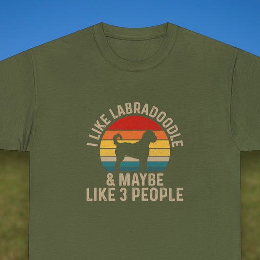 "I Like Labradoodle & Maybe Like 3 People" T-Shirt - Weave Got Gifts - Unique Gifts You Won’t Find Anywhere Else!