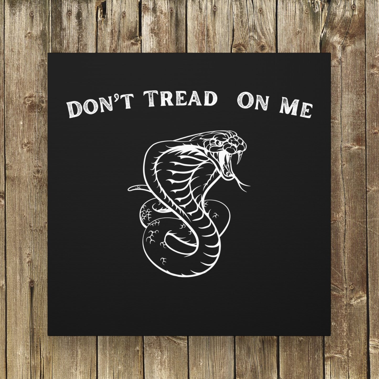 "Don't Tread On Me" Wall Art - Weave Got Gifts - Unique Gifts You Won’t Find Anywhere Else!