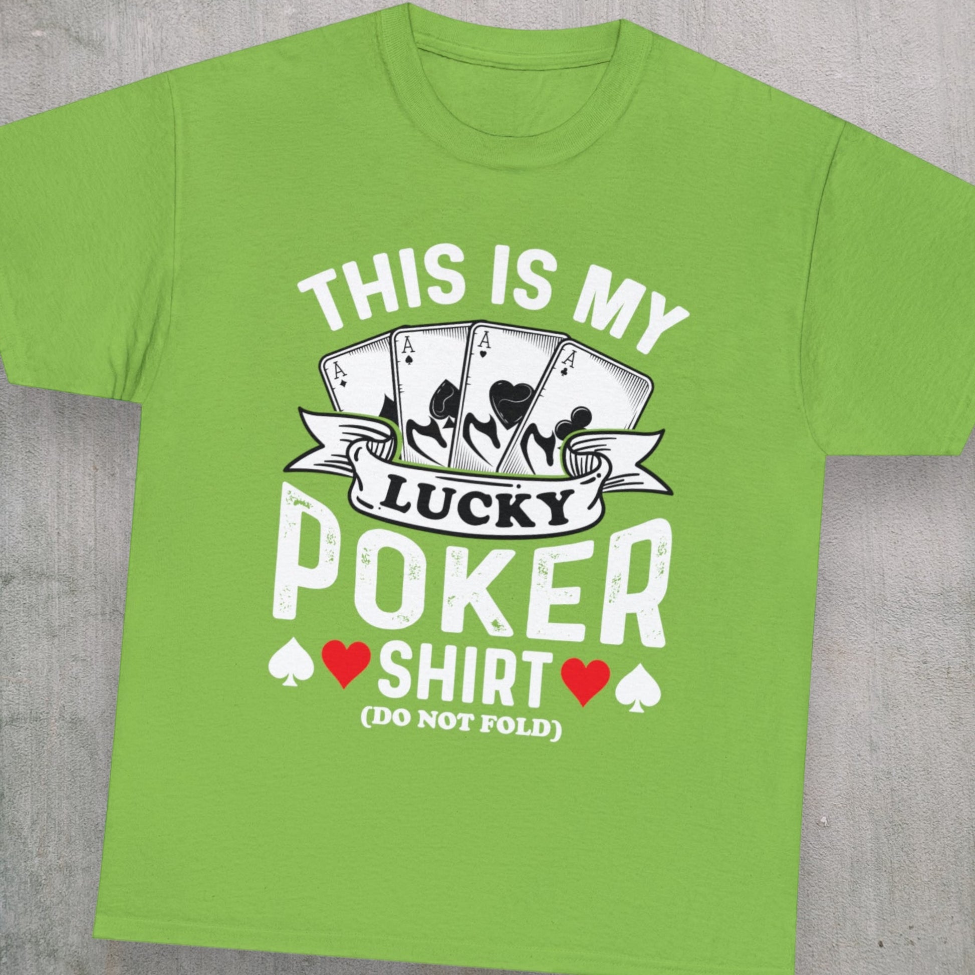 "Poker Shirt" T-Shirt - Weave Got Gifts - Unique Gifts You Won’t Find Anywhere Else!