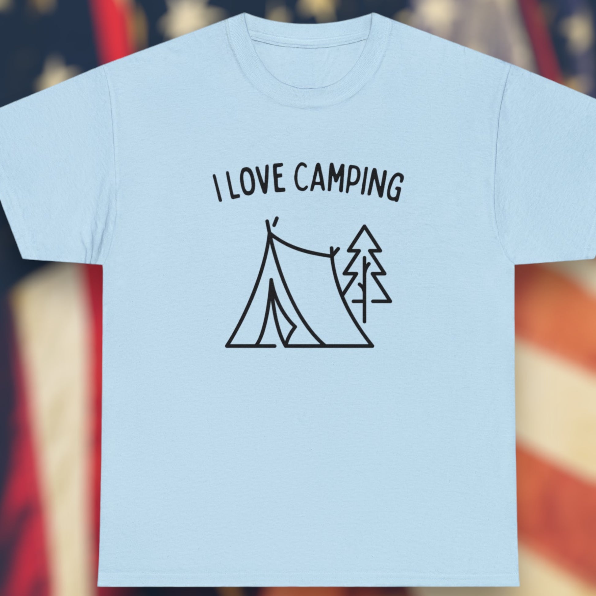 "I Love Camping" T-Shirt - Weave Got Gifts - Unique Gifts You Won’t Find Anywhere Else!