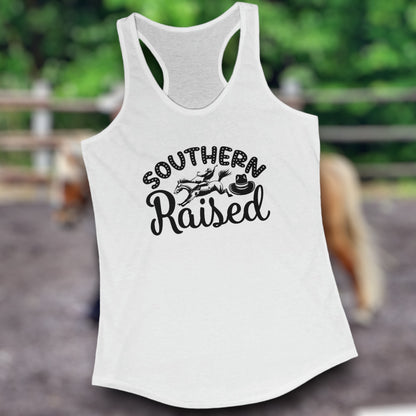 "Southern Raised" Tank Top - Weave Got Gifts - Unique Gifts You Won’t Find Anywhere Else!