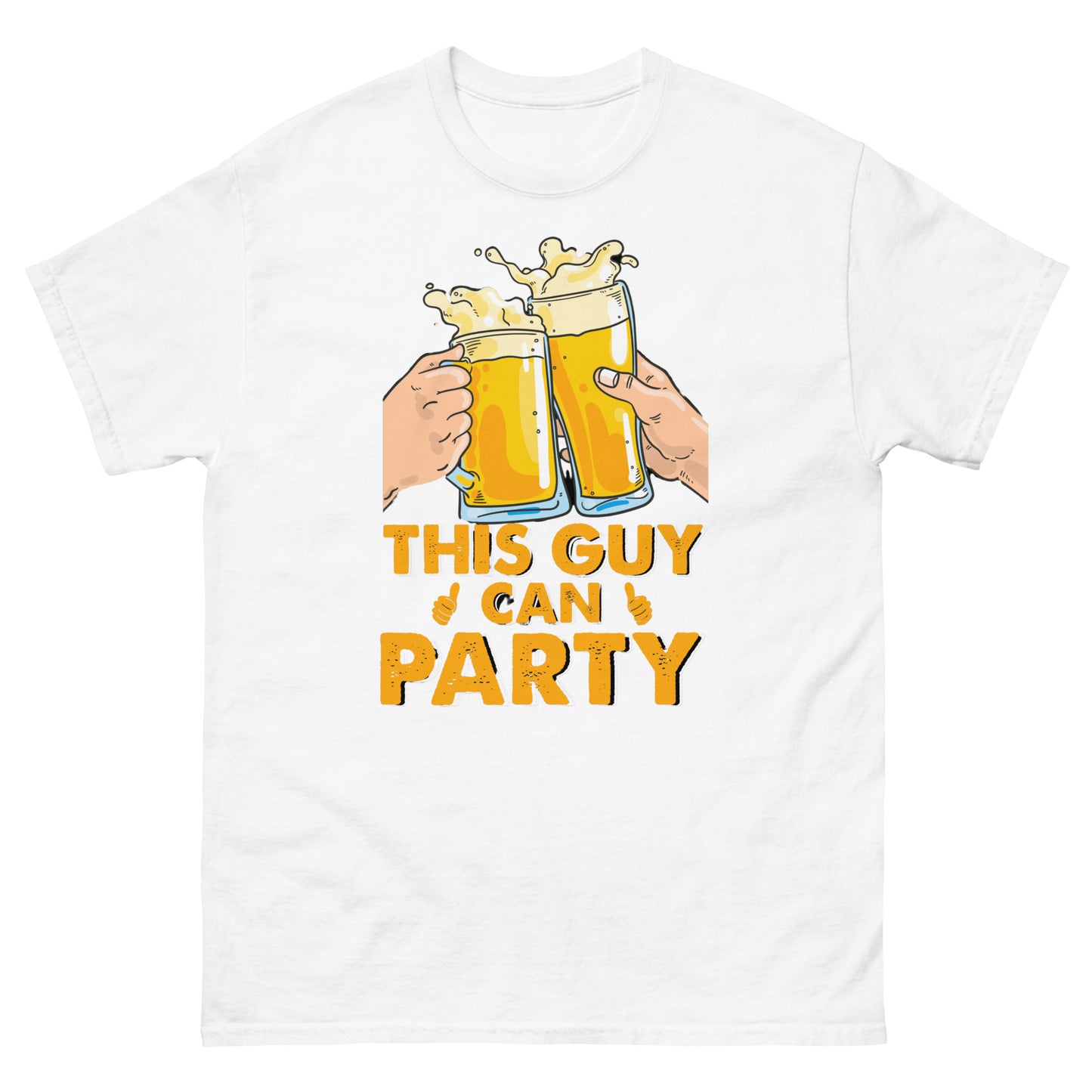 "This Guy Can Party" Men's T-Shirt - Weave Got Gifts - Unique Gifts You Won’t Find Anywhere Else!