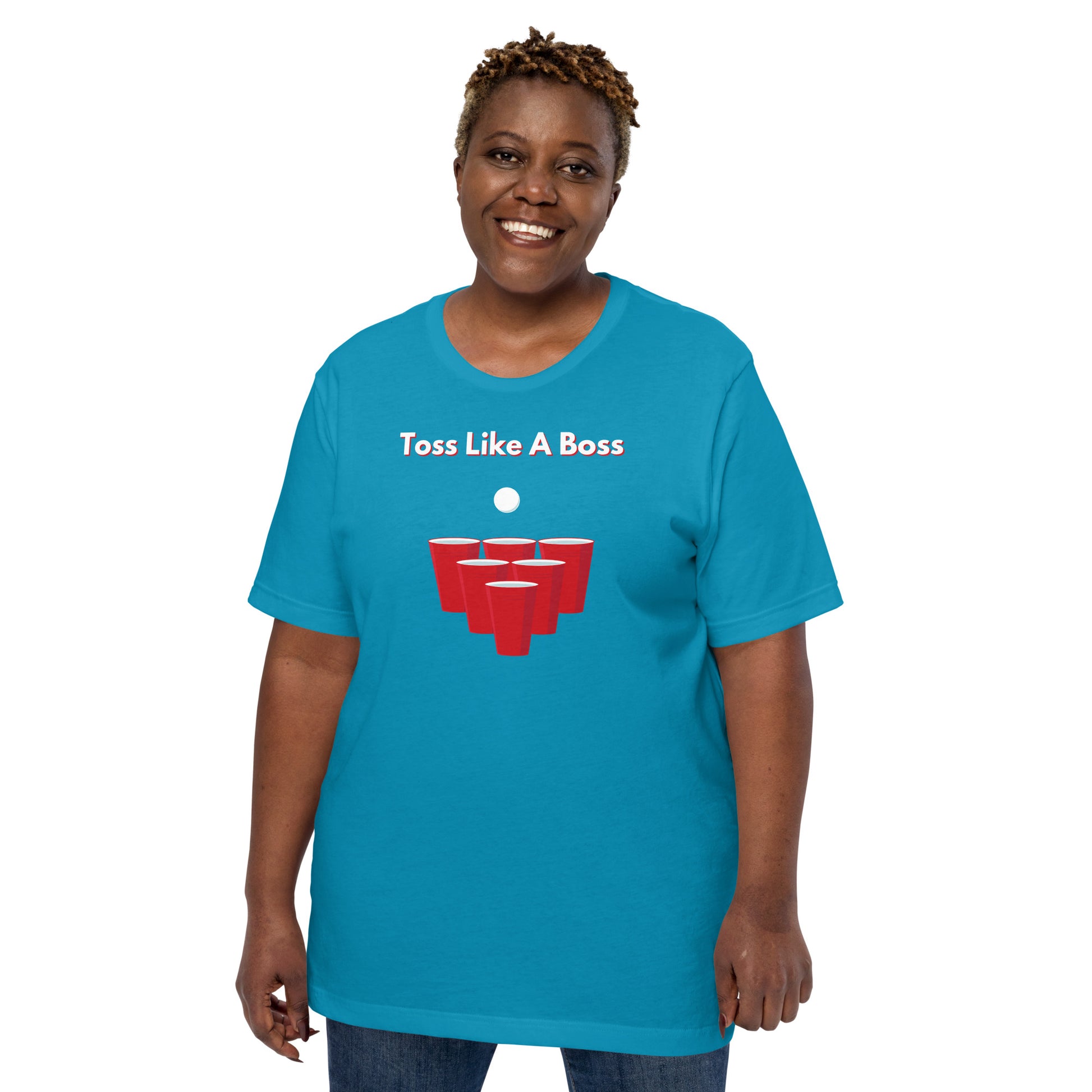 "Toss Like A Boss" T-Shirt - Weave Got Gifts - Unique Gifts You Won’t Find Anywhere Else!