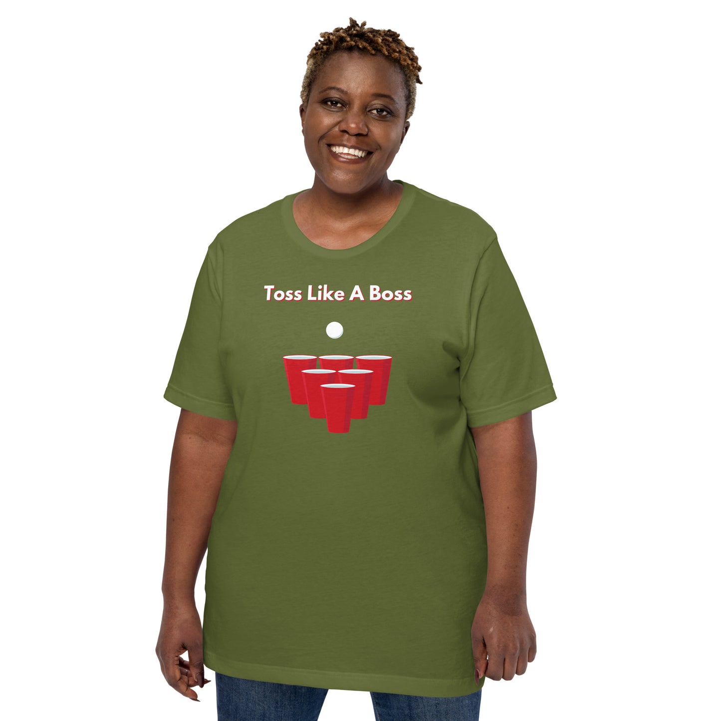 "Toss Like A Boss" T-Shirt - Weave Got Gifts - Unique Gifts You Won’t Find Anywhere Else!