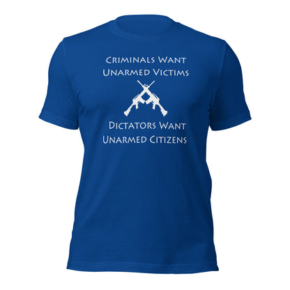 "Unarmed Citizens" T-Shirt - Weave Got Gifts - Unique Gifts You Won’t Find Anywhere Else!