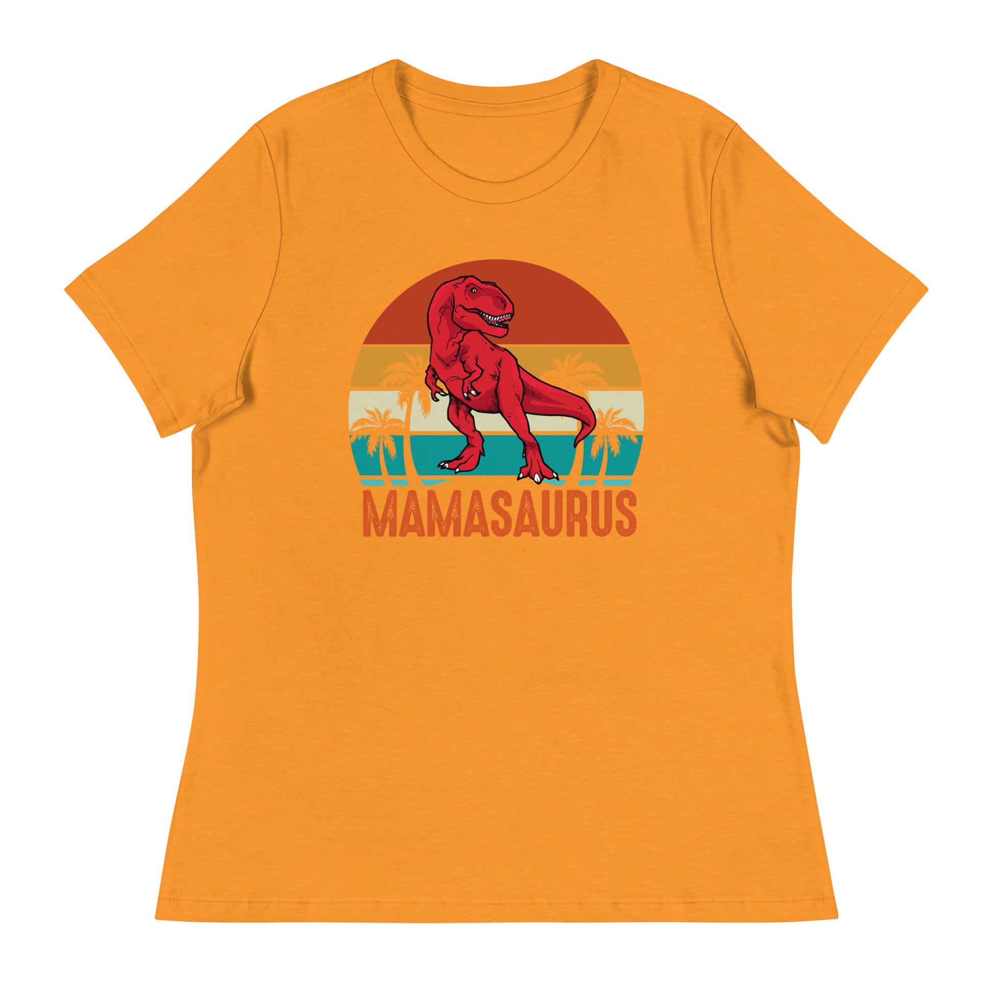 Mamasaurus graphic tee for fierce moms
