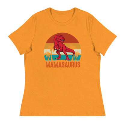 Mamasaurus graphic tee for fierce moms
