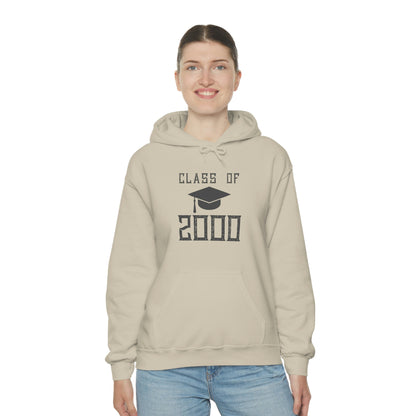 Nostalgic 2000 hoodie with classic print
