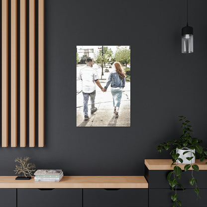 "Love Story Photo" Wall Art - Weave Got Gifts - Unique Gifts You Won’t Find Anywhere Else!