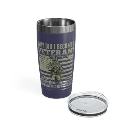 "American Veteran" Tumbler - Weave Got Gifts - Unique Gifts You Won’t Find Anywhere Else!