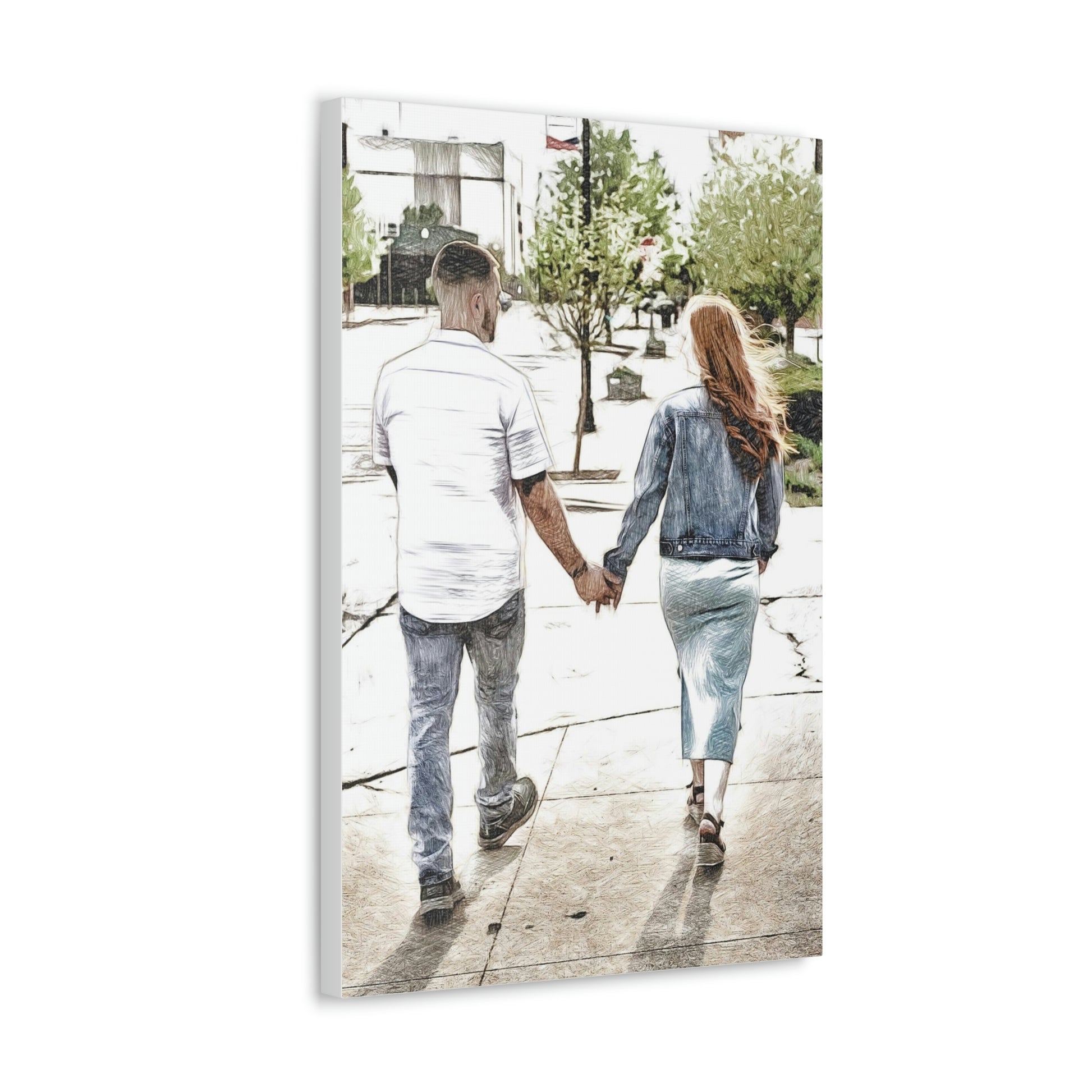 "Love Story Photo" Wall Art - Weave Got Gifts - Unique Gifts You Won’t Find Anywhere Else!