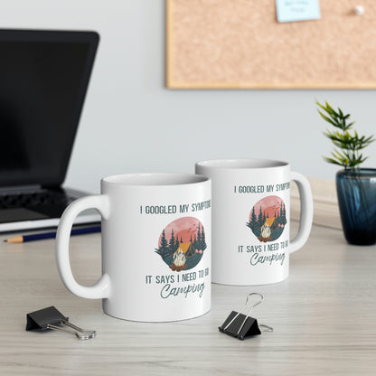 "Google Says I Need To Go Camping" Coffee Cup - Weave Got Gifts - Unique Gifts You Won’t Find Anywhere Else!