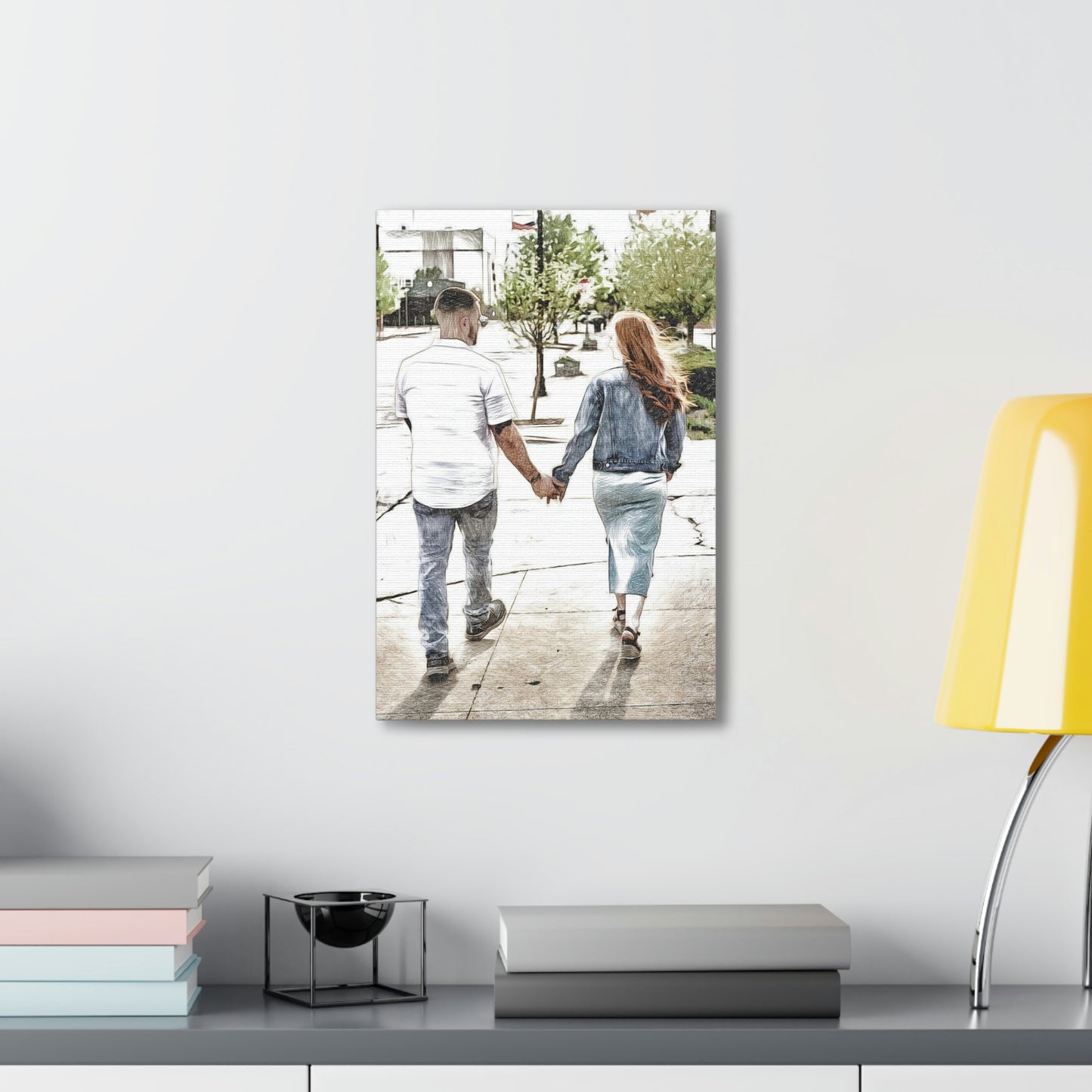 "Love Story Photo" Wall Art - Weave Got Gifts - Unique Gifts You Won’t Find Anywhere Else!