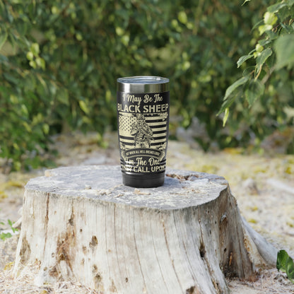 Funny Black Sheep tumbler for veterans and soldiers
