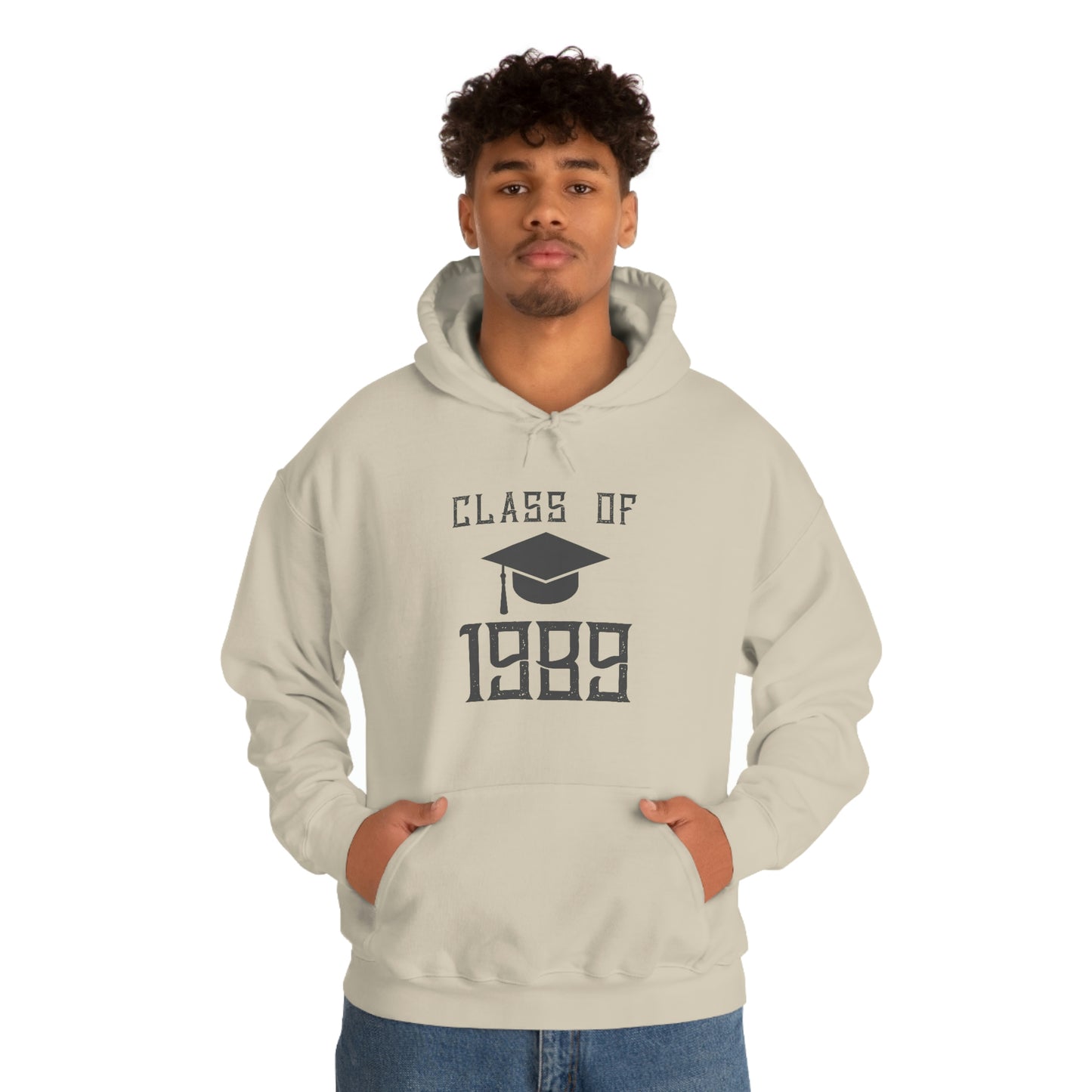 1989 class reunion hoodie with minimalist design
