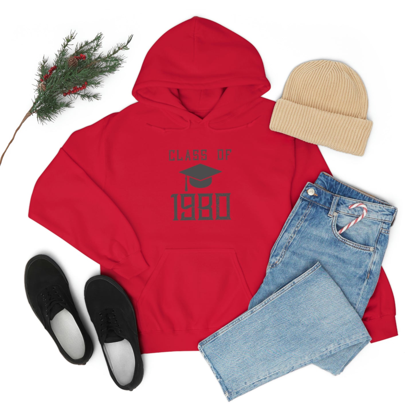 "Class Of 1980" Hoodie - Weave Got Gifts - Unique Gifts You Won’t Find Anywhere Else!