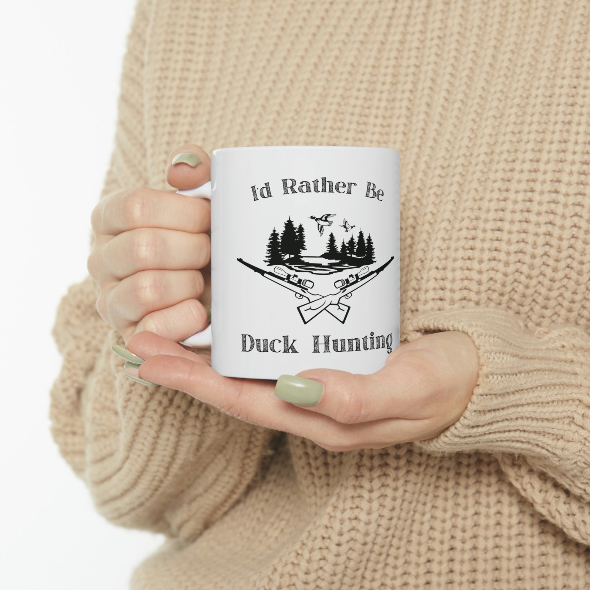 "I'd Rather Be Duck Hunting" Coffee Mug - Weave Got Gifts - Unique Gifts You Won’t Find Anywhere Else!