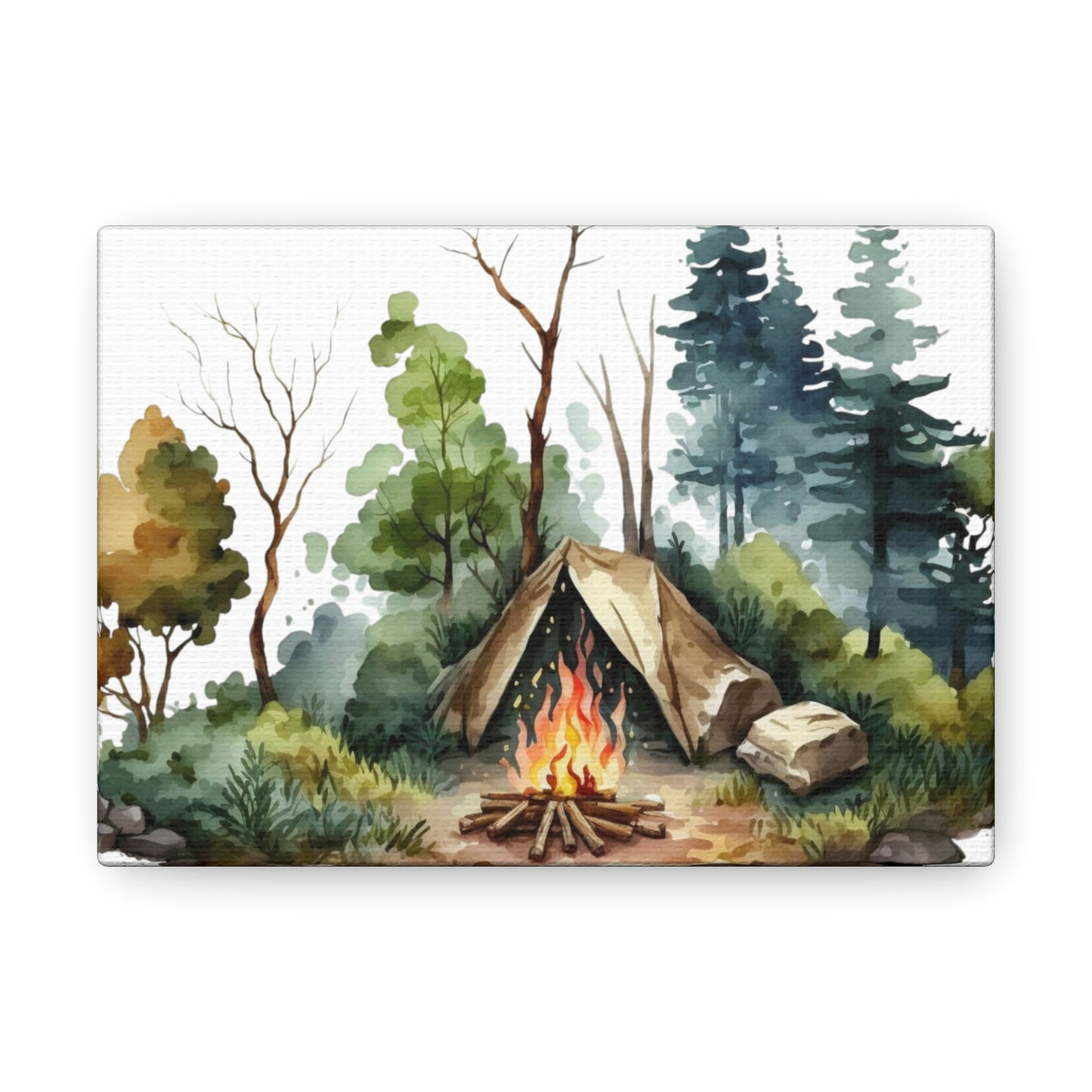 "Camping In The Woods" Wall Art - Weave Got Gifts - Unique Gifts You Won’t Find Anywhere Else!