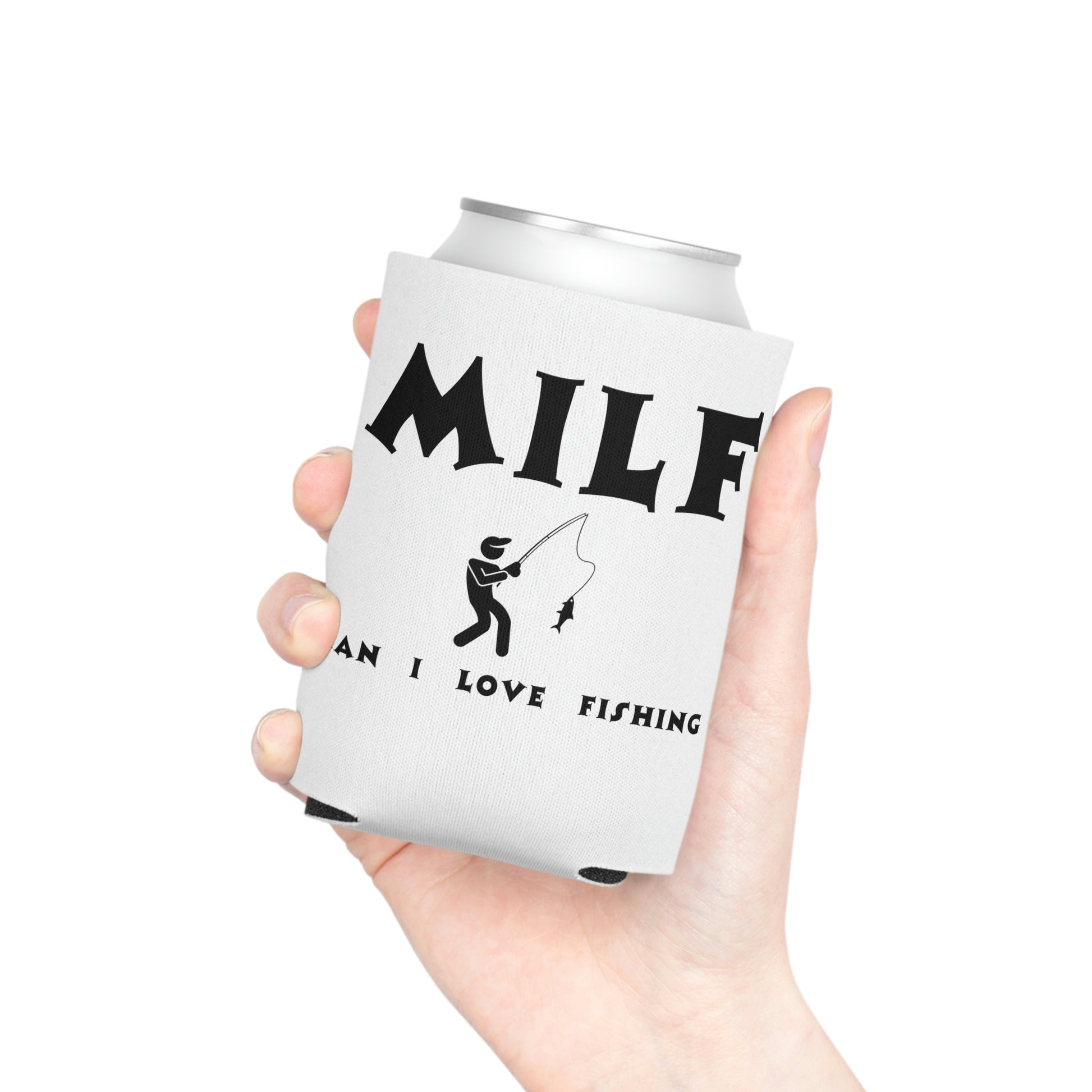 "MILF Man I Love Fishing" Can Cooler - Weave Got Gifts - Unique Gifts You Won’t Find Anywhere Else!