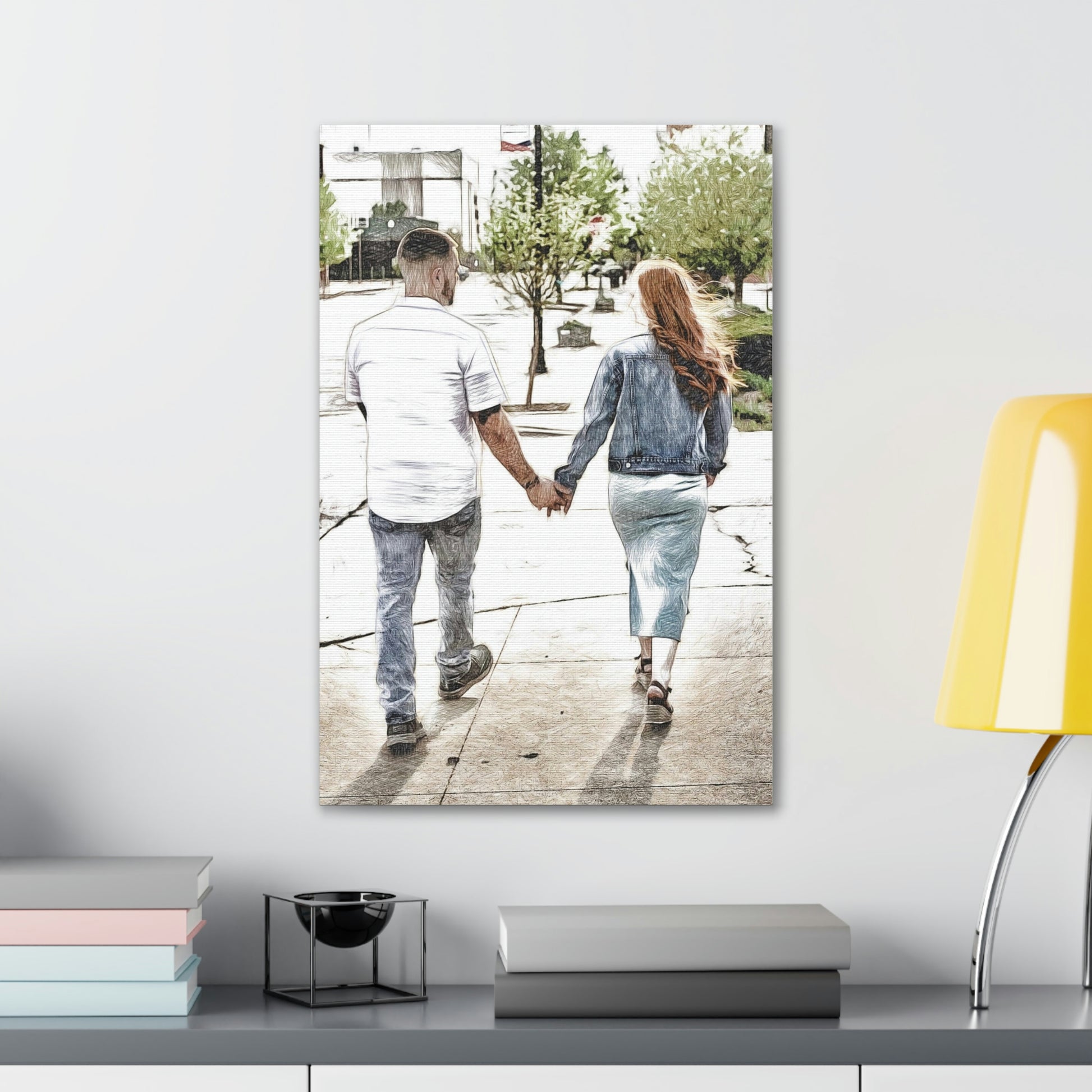 "Love Story Photo" Wall Art - Weave Got Gifts - Unique Gifts You Won’t Find Anywhere Else!