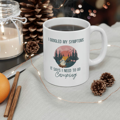 "Google Says I Need To Go Camping" Coffee Cup - Weave Got Gifts - Unique Gifts You Won’t Find Anywhere Else!