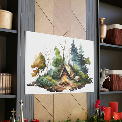 "Camping In The Woods" Wall Art - Weave Got Gifts - Unique Gifts You Won’t Find Anywhere Else!