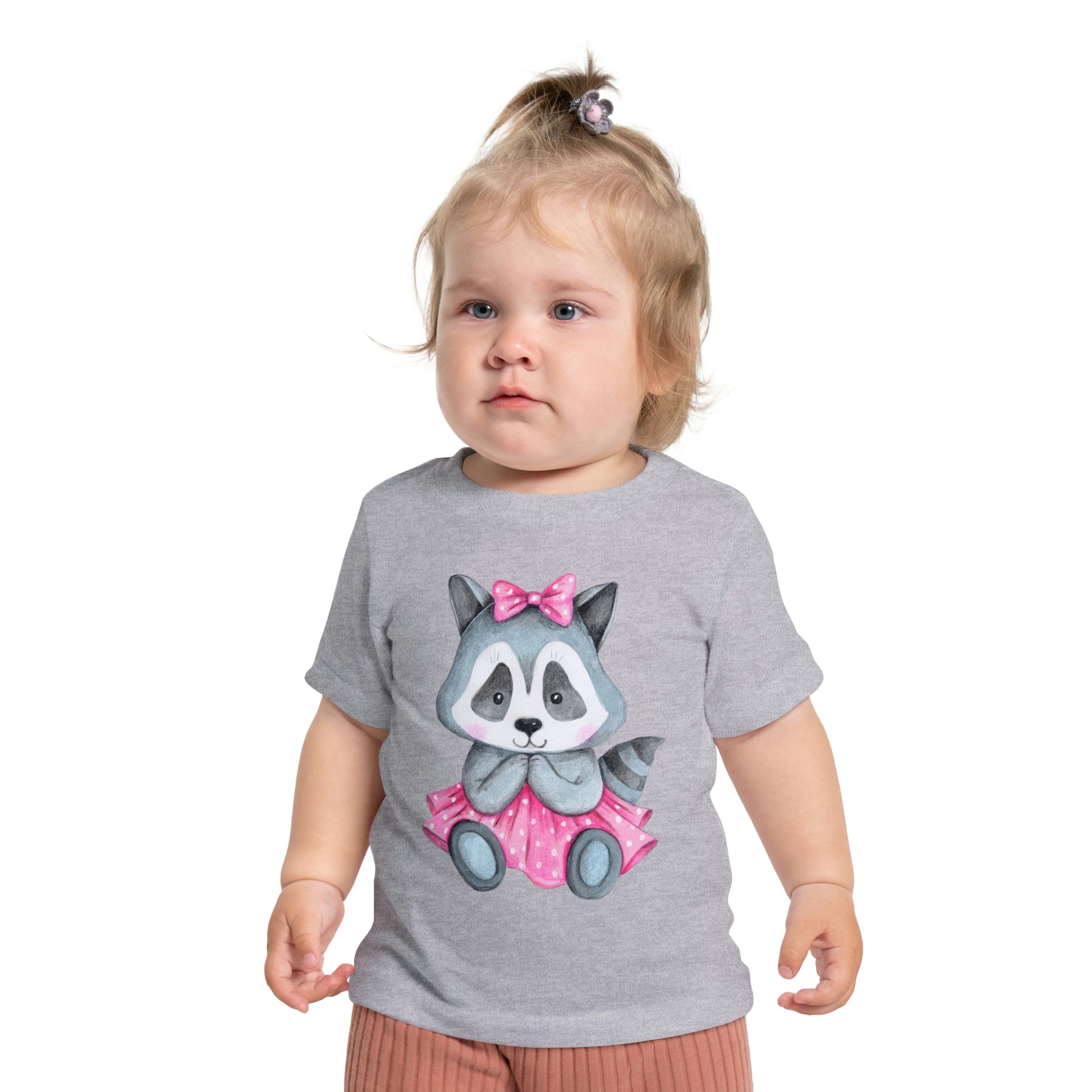 "Pink Girl Raccoon" Kid's T-Shirt - Weave Got Gifts - Unique Gifts You Won’t Find Anywhere Else!