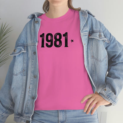 "1981 Year" T-Shirt - Weave Got Gifts - Unique Gifts You Won’t Find Anywhere Else!