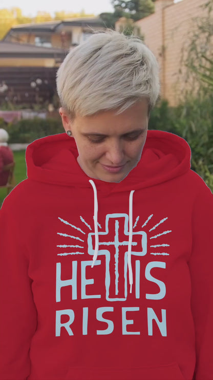 "He Is Risen" Unisex Hoodie