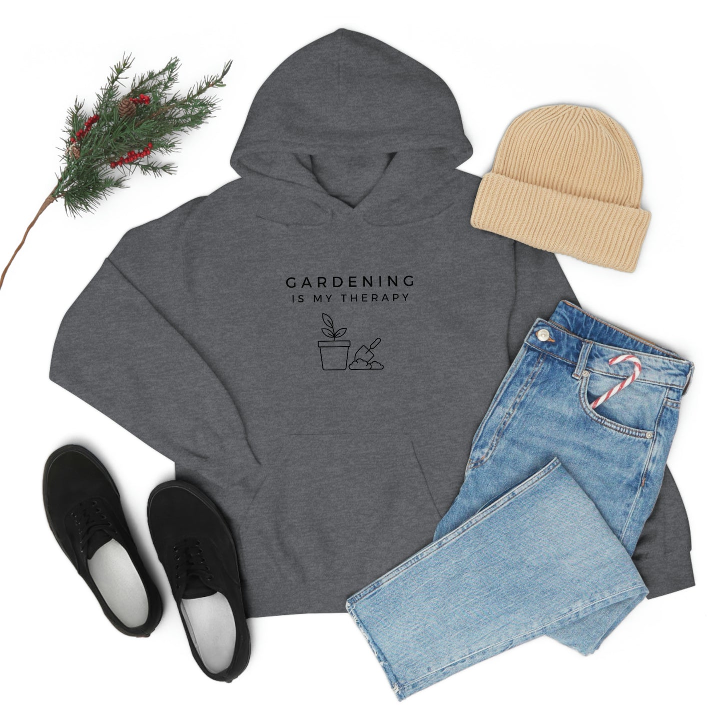 "Gardening Is My Therapy" Hoodie - Weave Got Gifts - Unique Gifts You Won’t Find Anywhere Else!