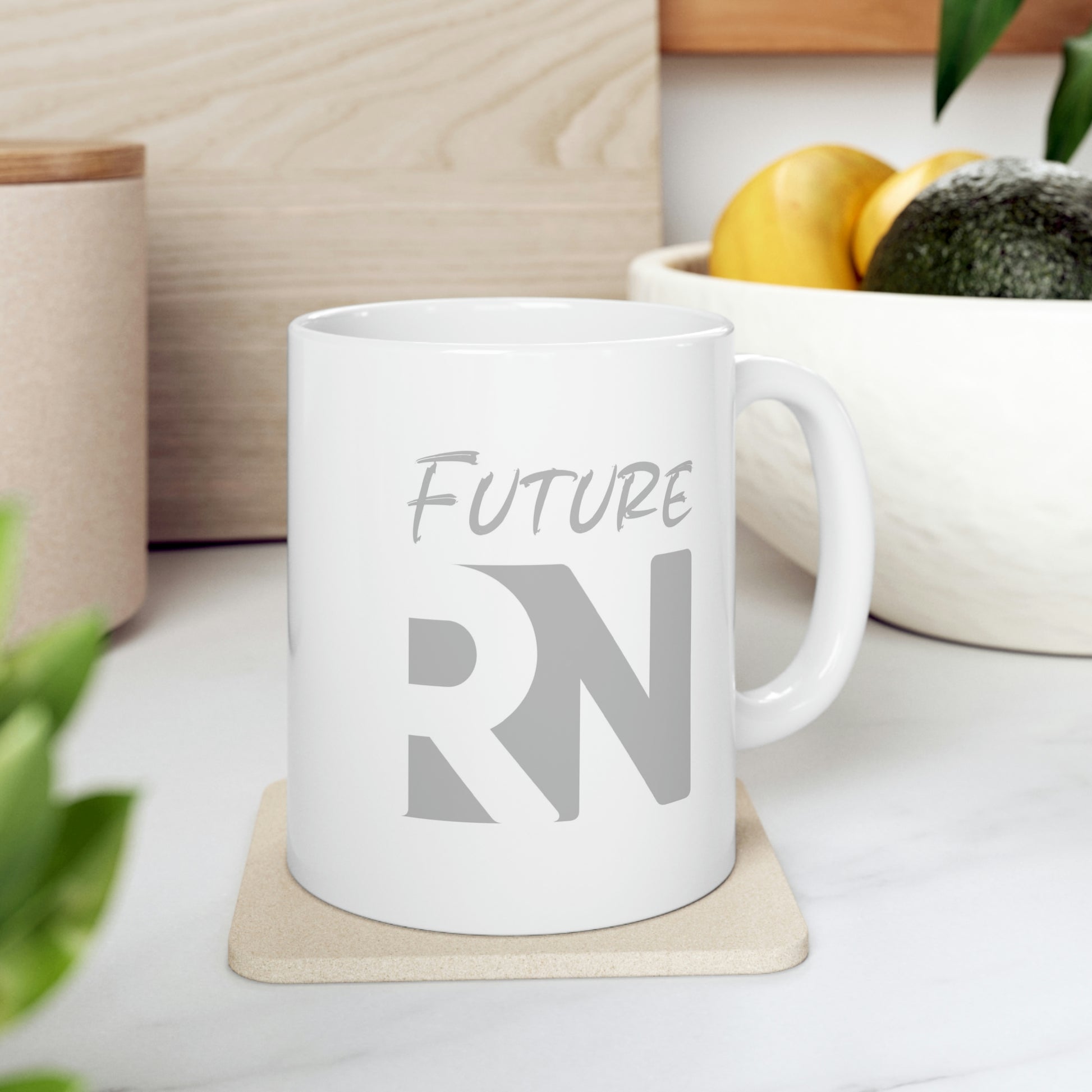 Personalized Future RN mug for nursing students
