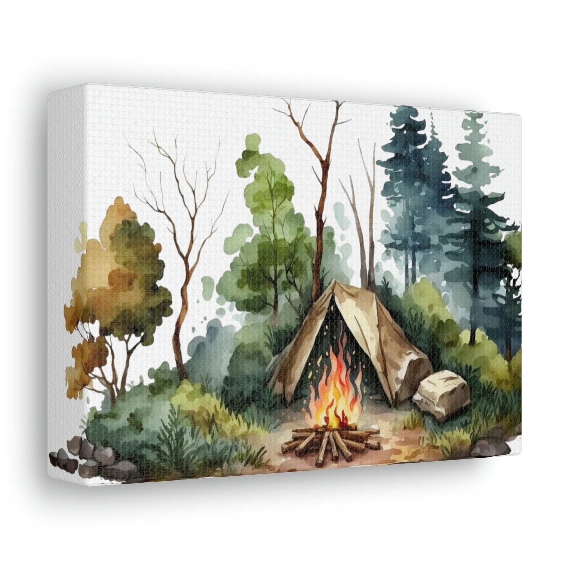 "Camping In The Woods" Wall Art - Weave Got Gifts - Unique Gifts You Won’t Find Anywhere Else!