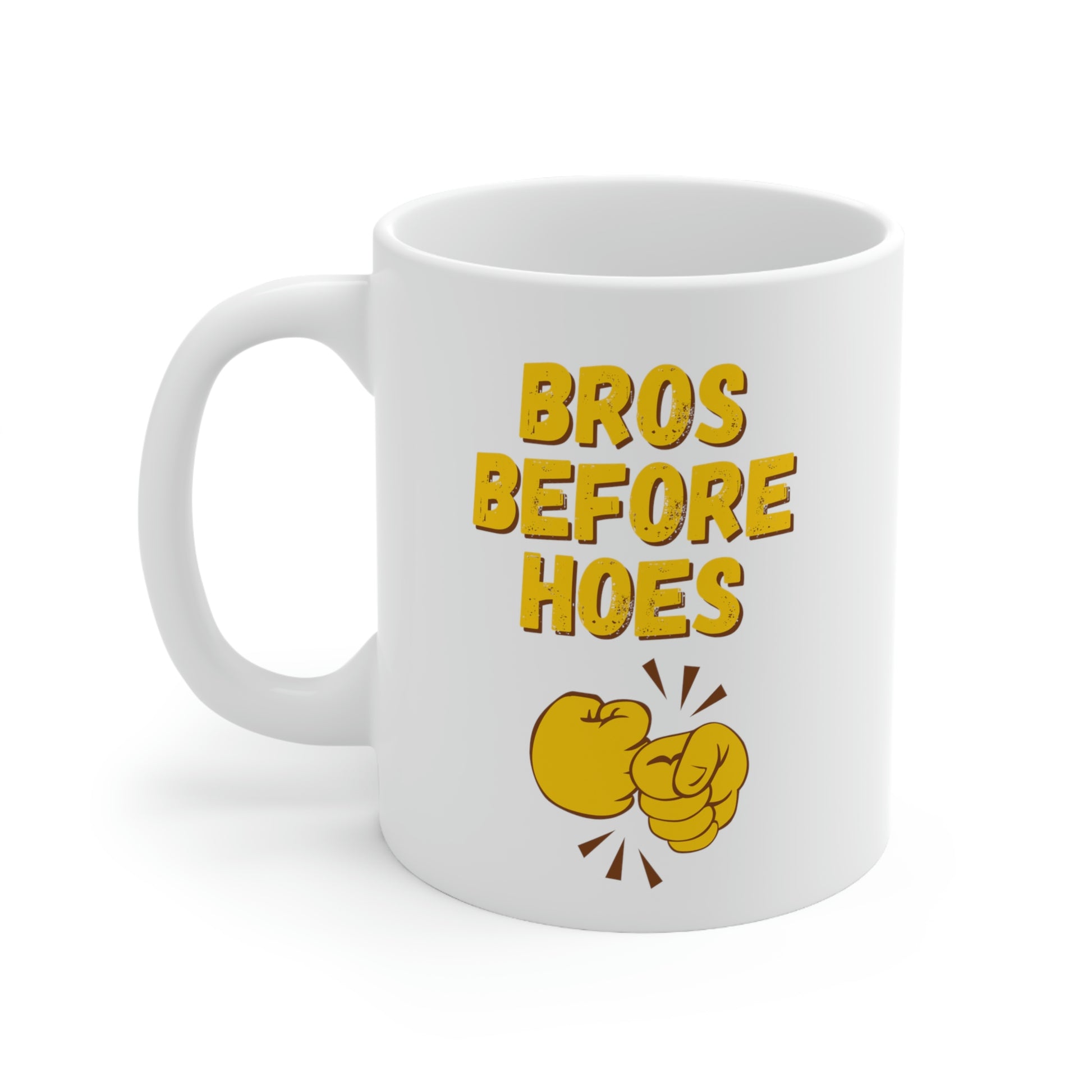 Bro code coffee mug for men
