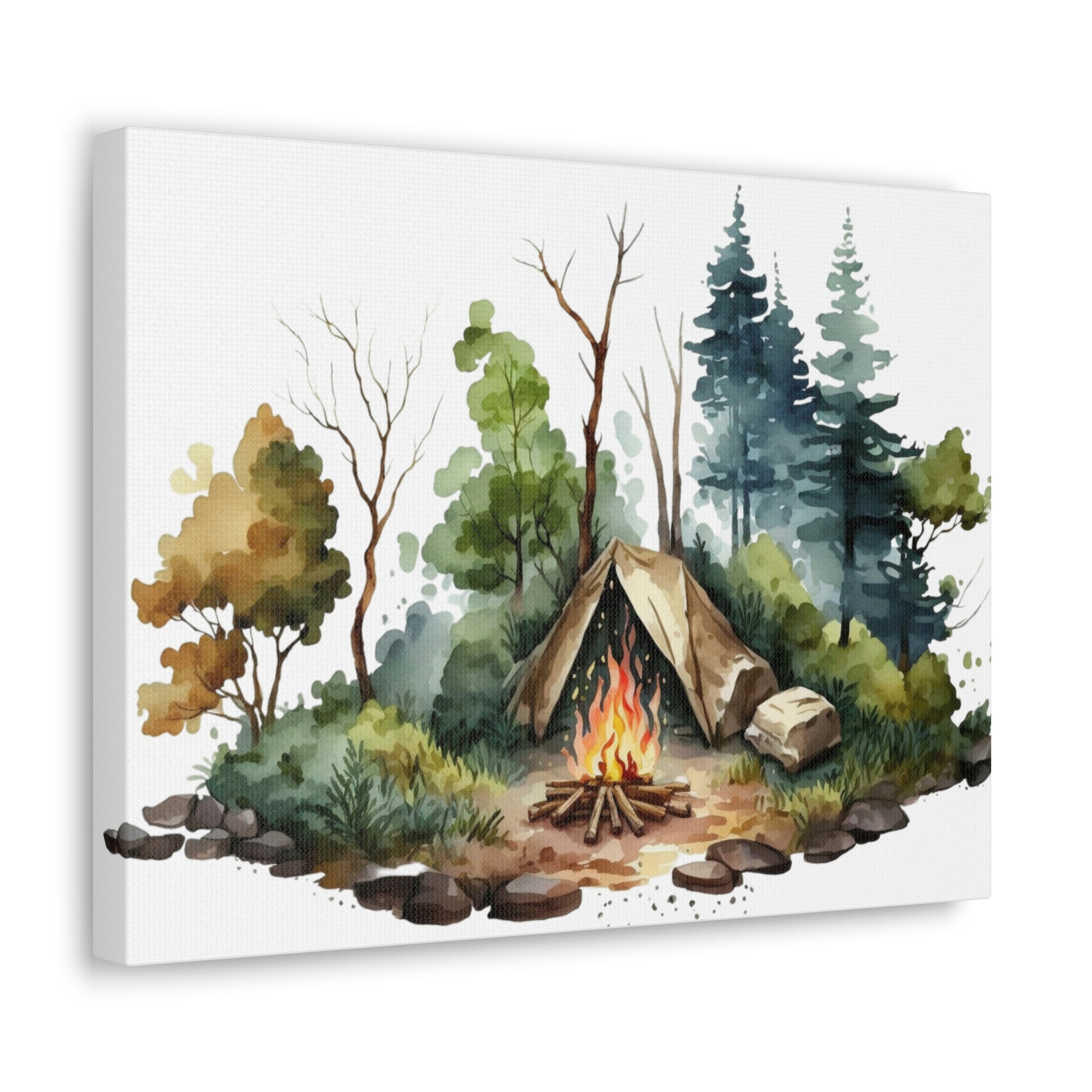 "Camping In The Woods" Wall Art - Weave Got Gifts - Unique Gifts You Won’t Find Anywhere Else!