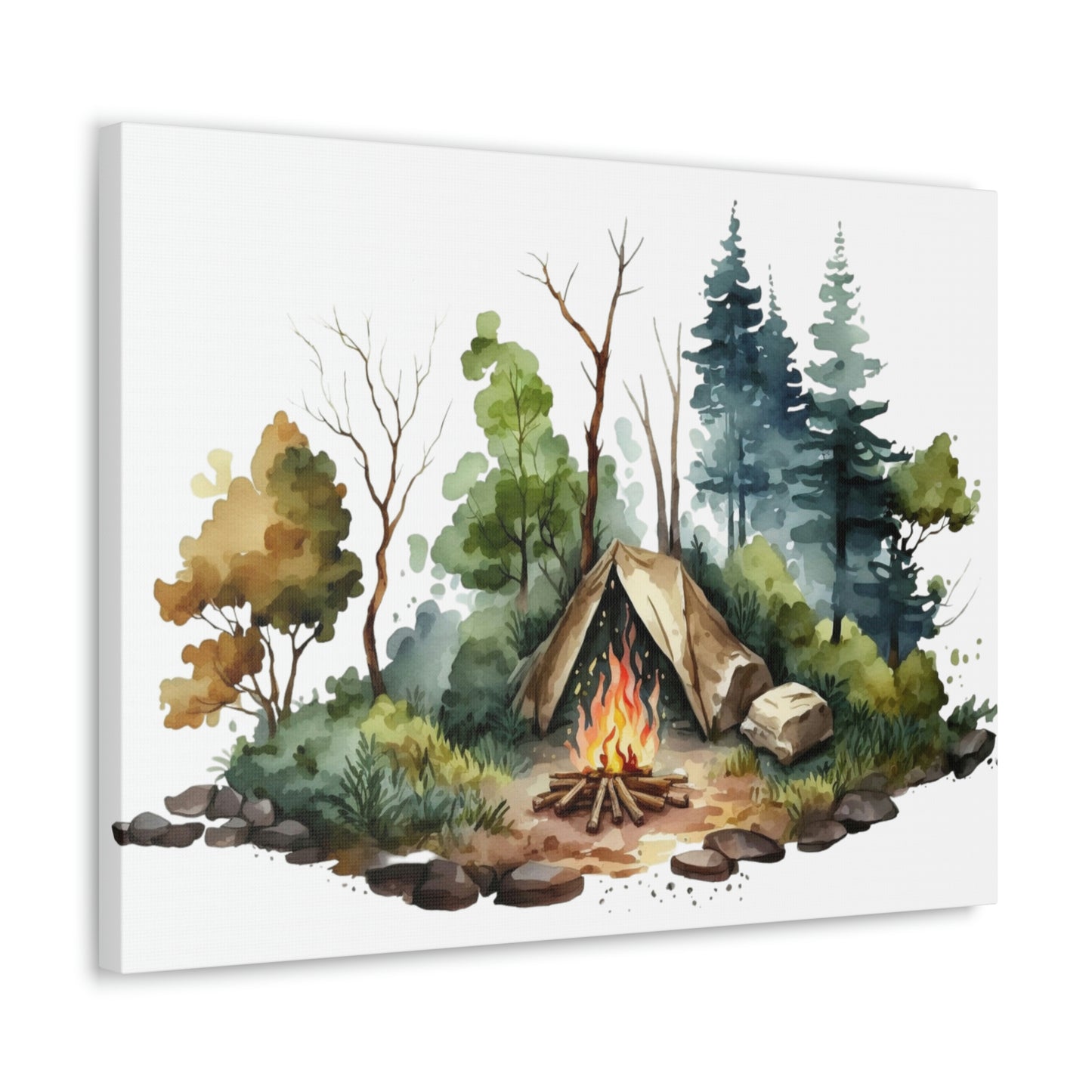 "Camping In The Woods" Wall Art - Weave Got Gifts - Unique Gifts You Won’t Find Anywhere Else!