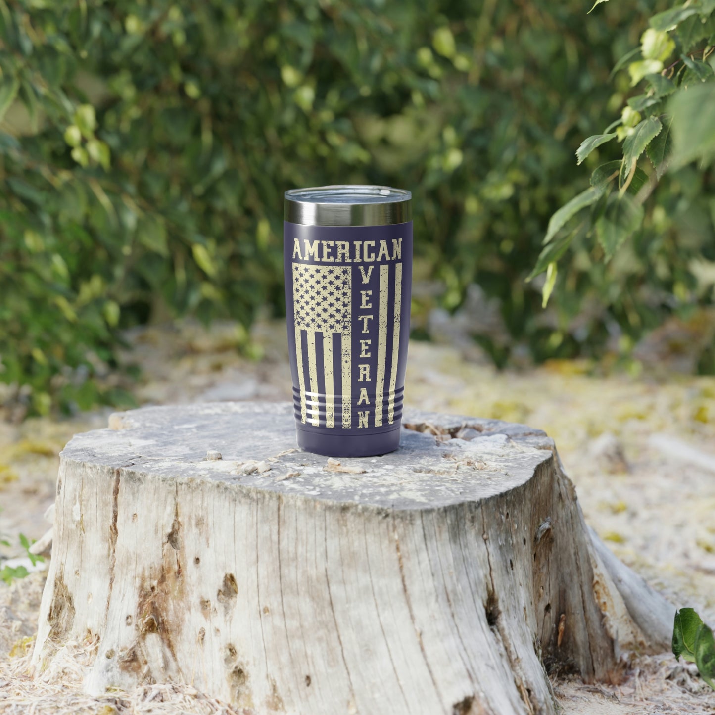 "American Veteran" Tumbler, 20oz - Weave Got Gifts - Unique Gifts You Won’t Find Anywhere Else!