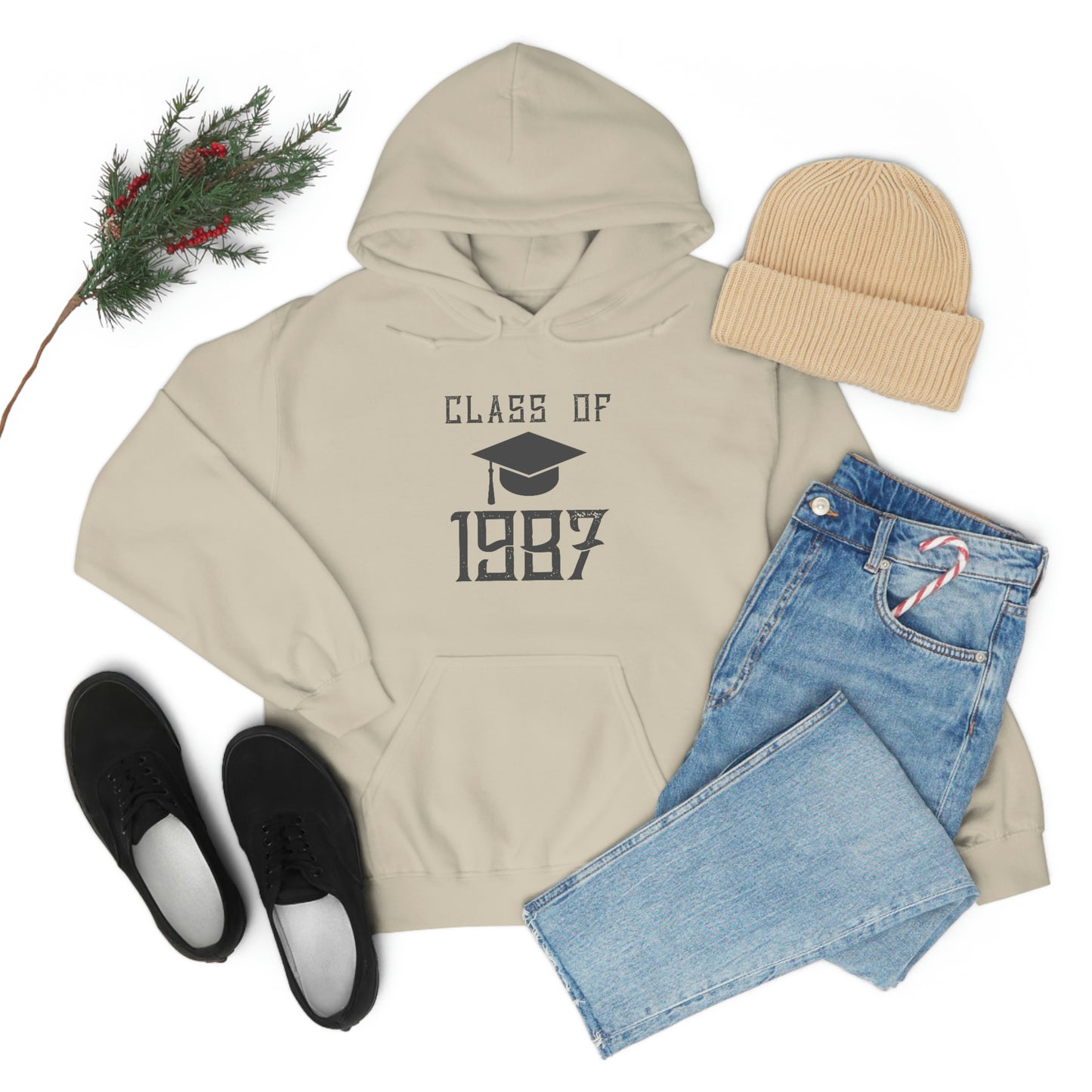 Graduation milestone Class of 1987 hoodie
