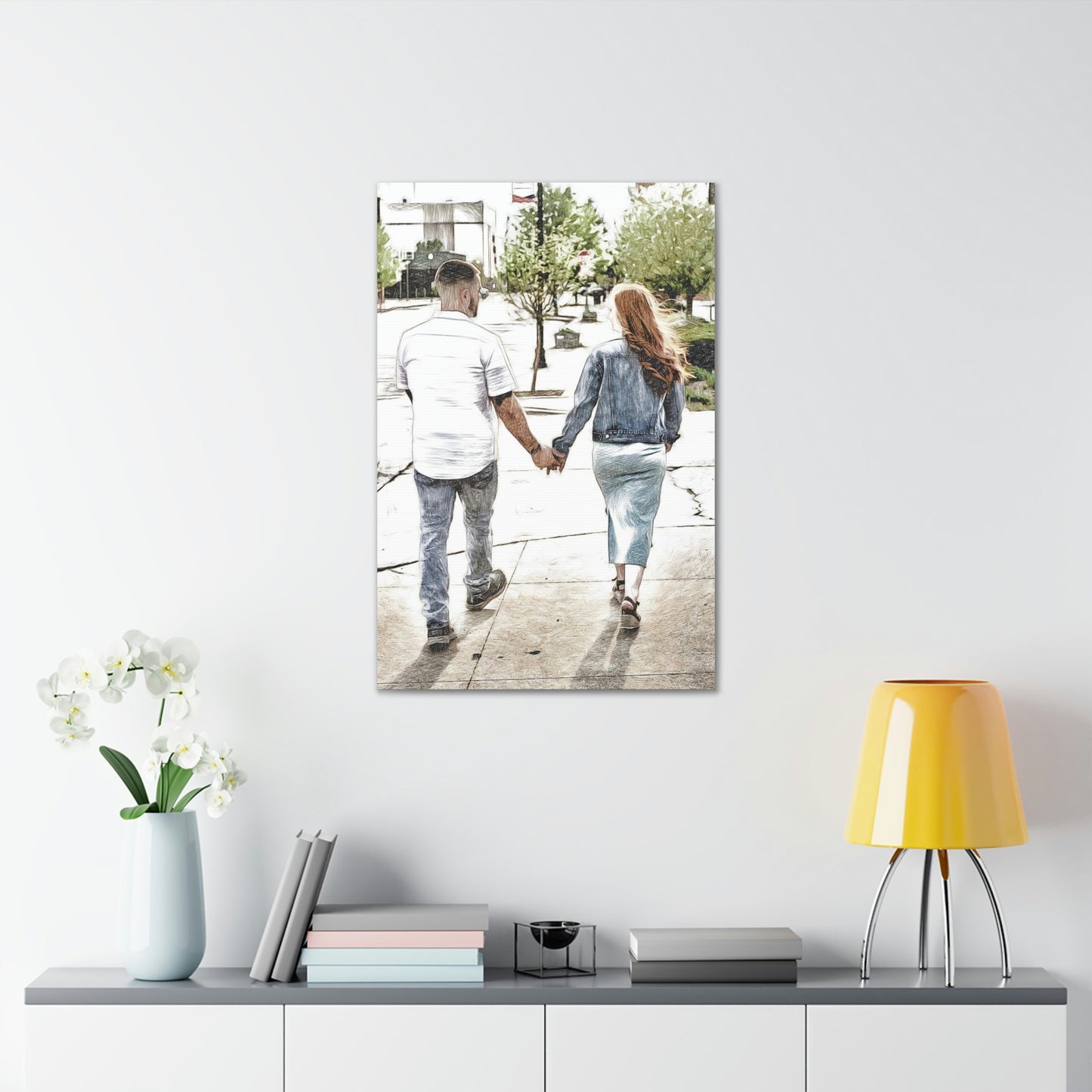 "Love Story Photo" Wall Art - Weave Got Gifts - Unique Gifts You Won’t Find Anywhere Else!